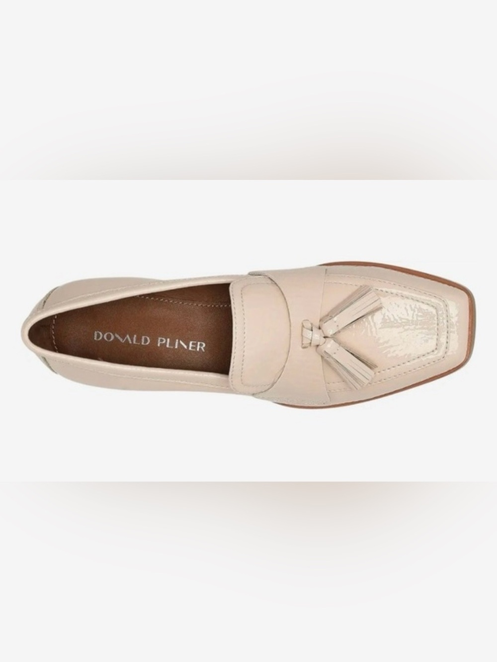 Donald Pliner Avi patent leather tasseled loafer size 7